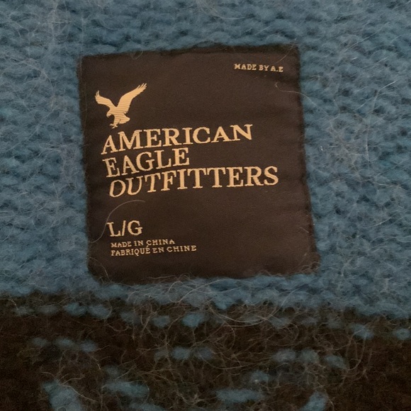 Mens wool zip up American eagle - Picture 2 of 5